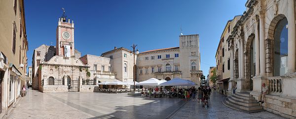 Zadari városnézés
